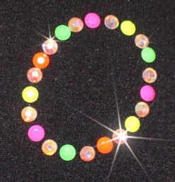 Neon Swirls Ice Skating Pants Personalized With Name (Final Sale) -SkateHaven Store 3 94928.1578403459