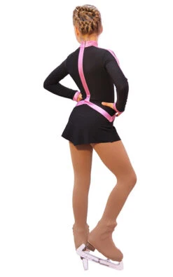 IceDress Figure Skating Dress - Arabesque 2 (Black With Pink Lycra) -SkateHaven Store 3a9473995b728fa64c925b67d123e616 32294 55892 59643 56454 81007 79268.1582447941