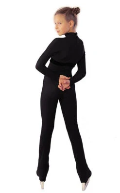 IceDress - Figure Skating Training Overalls -Style (Black With Velvet) 7 IceDress - Figure Skating Training Overalls -Style (Black With Velvet) -SkateHaven Store 3bbfd026af60 35427 01214 88619.1582456717