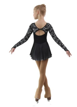 IceDress Figure Skating Dress - Thermal - Harmony (Black With White) -SkateHaven Store 3d301f9eff59 81078 86920 76541.1582510377