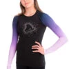 Elite Xpression - Faded Pastel Sprinkle Skate Top - Lilac