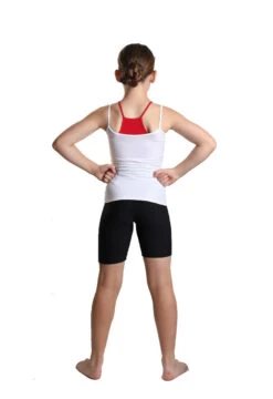 IceDress - Two-color Figure Skating Cami Top (White And Red) -SkateHaven Store 4.1672310388 92438.1672314438