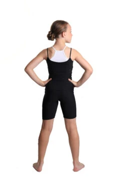 IceDress - Two-color Figure Skating Cami Top (Black And White) -SkateHaven Store 4.1672310870 47705.1672314507