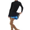 IceDress - Figure Skating Skirts - Harmony (Black With Blue ) -SkateHaven Store 40c81f35b101 13993 70404.1582493808