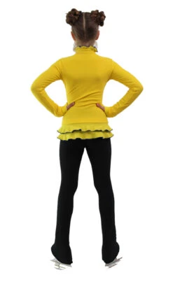 IceDress Figure Skating Outfit - Thermal - Minx (Yellow, Cornflower, Black) -SkateHaven Store 41e5ff7a5218 21272 78843 02247.1582510302