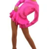 IceDress Figure Skating Dress - Thermal - Serpentine (Hot Pink With Lycra) -SkateHaven Store 49a705506e71 38509 93065 21095.1583842072