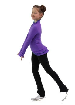 IceDress Figure Skating Jacket - Thermal - Minx (Purple,Turquoise, Black) -SkateHaven Store 4 99917 49529.1582491941