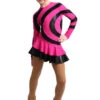 IceDress Figure Skating Dress - Thermal - Serpentine (Fuchsia With Black Lycra) -SkateHaven Store 4c702f1b7ea0 30134 70315 54831.1582494397