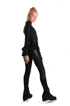 IceDress -Figure Skating Thermal Figure Skating Pants - Galaxy (Black) -SkateHaven Store 5.1672311028 27536.1672314529
