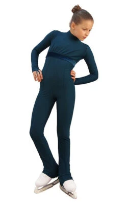 IceDress Figure Skating Overalls - Thermal - Style (Dark Blue With Velvet Trim) -SkateHaven Store 500a94edf5d1 77304 60165 65898.1582488441