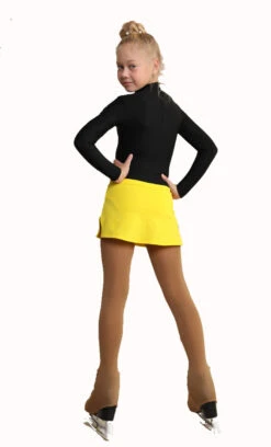 IceDress - Figure Skating Skirts - Bubble Gum (Yellow) -SkateHaven Store 535572923fa8 30563.1601464380