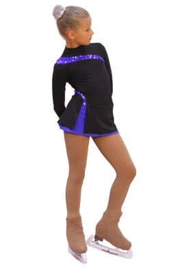 IceDress Figure Skating Dress-Thermal - Lasso(25% OFF, Black With Cornflower) -SkateHaven Store 53d3a6818a24 43150 12557 57163 73158 72642 43552.1618318783