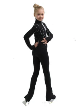 IceDress Figure Skating Outfit - Thermal - Kant (Black With White) -SkateHaven Store 542568bff0bd 79387 28986.1582486882