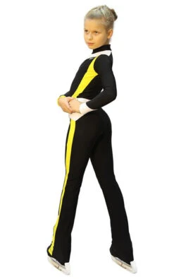 IceDress - Figure Skating Training Overalls - Skating (Black, Yellow And White) 6 IceDress - Figure Skating Training Overalls - Skating (Black, Yellow And White) -SkateHaven Store 57da2420fb4c 43322 58721.1582485852
