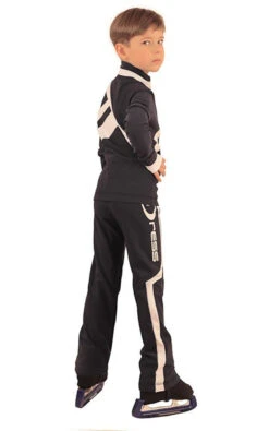 IceDress Figure Skating Outfit - Thermal - IceDress For Boys(Gray-Blue Dark With White ) -SkateHaven Store 59c6a9d9d09e 99929 91796.1582438549