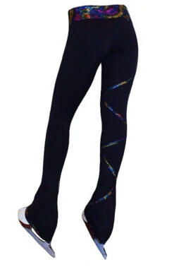 Criss Cross Poly/Spandex Stardust Sparkle Ice Skating Pants XP230 -SkateHaven Store 5 01640.1667940538