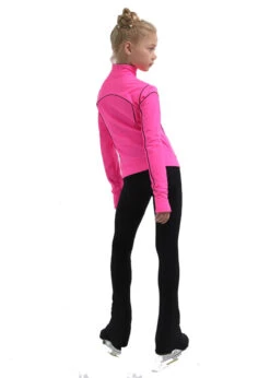 IceDress Figure Skating Pants - Thermal - Kant (Hot Pink With Black) -SkateHaven Store 5 42244 42518.1582439038
