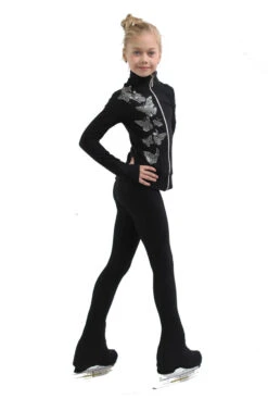 IceDress Figure Skating Pants - Thermal - Fairy Tale (Black) -SkateHaven Store 5 59630 73328 88785.1582432483