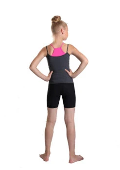 IceDress - Two-color Figure Skating Cami Top (Grey And Pink) -SkateHaven Store 6.1672310760 86880.1672314484