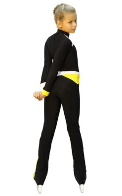 IceDress - Figure Skating Training Overalls - Skating (Black, Yellow And White) 7 IceDress - Figure Skating Training Overalls - Skating (Black, Yellow And White) -SkateHaven Store 638cf81372cd 16495 41724.1582485852
