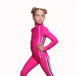 IceDress Figure Skating Pants - Thermal - Olympus (Fuchsia With White Lamps) -SkateHaven Store 63ac13e9c9bd 97463 03760 02237.1601469278
