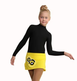 IceDress - Figure Skating Skirts - Bubble Gum (Yellow) -SkateHaven Store 65143a73b7d1 46665.1601464380