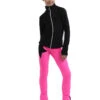 IceDress Figure Skating Jacket - Thermal - Disco Dance (Black With Hot Pink) -SkateHaven Store 6 16334 08873.1582481267