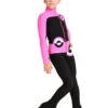 IceDress Figure Skating Pants - Thermal - Bubble Gum (Black, Hot Pink) -SkateHaven Store 6 41898 62556 29252.1601498559