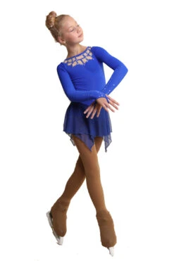 IceDress Figure Skating Dress - Thermal - Oriental Tale (Cornflower Blue) -SkateHaven Store 6a2d311b8285 75605.1601395601