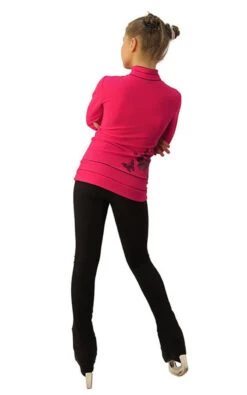 IceDress Figure Skating Outfit - Thermal - Flying (Raspberry With Black) -SkateHaven Store 6b74974b45e6 22353 62129 06470.1582437424