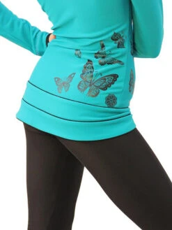 IceDress Figure Skating Outfit - Thermal - Flying (Emerald With Black) -SkateHaven Store 6e2dd87295af 57377 59200 98844.1582431283