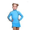 IceDress Figure Skating Jacket - Thermal - Olympus (Blue With Black Lamps) -SkateHaven Store 7138b3ac0d6f 11203 28574.1601477575