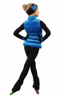 IceDress Figure Skating Outfit - Thermal - Velvet Butterfly With Vest (Blue) -SkateHaven Store 7267dd0f1395 94432 83522 60622 15292.1582515061