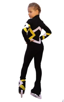 IceDress Figure Skating Outfit - Thermal - Bauer (Black, Yellow And White) -SkateHaven Store 735fc521a1c8 65490 32526 15539.1582434652