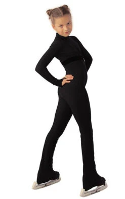 IceDress - Figure Skating Training Overalls -Style (Black With Velvet) 6 IceDress - Figure Skating Training Overalls -Style (Black With Velvet) -SkateHaven Store 770d666198e1 79190 93918 33214.1582456717