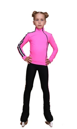 IceDress Figure Skating Outfit - Thermal - Olympus (Hot Pink And Black) -SkateHaven Store 78fcd179e76f 40130.1600954800