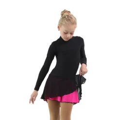 IceDress - Figure Skating Skirts - Harmony (Black With Fuchsia ) -SkateHaven Store 7921abf7361c 24608 29184 55180.1582518053