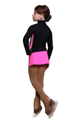 IceDress Figure Skating Skirt - Thermal - Olympus (Hot Pink With Black) -SkateHaven Store 89bceda94798 64984 51318.1601493900