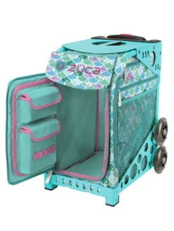 Zuca Sport Bag - Kokomo Mermaid W/Lunchbox (Limited Edition/Aqua Frame) -SkateHaven Store 8 42744.1679506120
