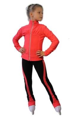IceDress Figure Skating Thermal Jacket - Drape-3 (Coral) -SkateHaven Store 8e6f2597f9f76df92a156415ce498759 22255 77098 60792 06774 03843 48382 01362 11690.1582447669