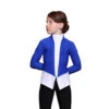 IceDress Figure Skating Jacket - Thermal - Benefit (Cornflower Blue With White And Black) -SkateHaven Store 8e8a5fb8799d 31599 30906.1601477566