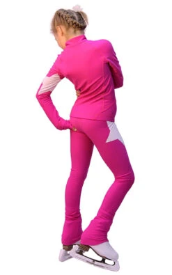 IceDress Figure Skating Outfit - Thermal - Star (with Pants) (Fushsia With White) -SkateHaven Store 8ee2b79b6dd2 11156 66284 82541 16678 61454 03852.1582448146
