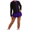 IceDress Figure Skating Dress - Thermal - Buff (Black With Purple) -SkateHaven Store 8f0db895aef0 01612 70447.1582437682