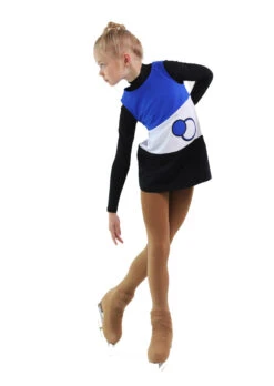 IceDress - Thermal Sundress - Rainbow (Cornflower, White, Black)