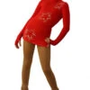 IceDress Figure Skating Dress - Thermal - Super Star (Red With Gold Rhinestones) -SkateHaven Store 98b5fdc1b5c2 46715 06899 25446.1582451441