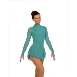 Jerry's Ice Skating Dress - Solitaire Style F22009 -SkateHaven Store F22009P Gulf Front 58381.1662636672