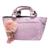 Kami-So Ice Skating Rink Tote - Lilac With Light Pink Keychain Charm -SkateHaven Store IMG 6830 78023.1642800609
