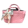 Kami-So Ice Skating Rink Tote - (Baby Pink) With Bow Keychain (Pink) -SkateHaven Store IMG 7216 80305.1686137314