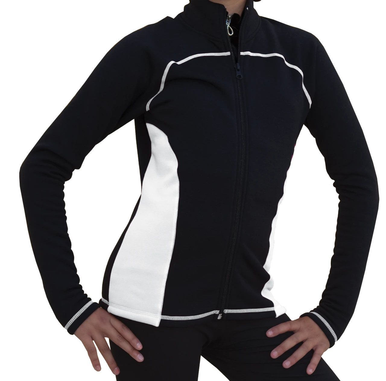 ChloeNoel J12 Princess Seam Fitted Figure Skating Jacket - Image 7