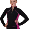 ChloeNoel JS08 Supplex Rider Style Figure Skating Jacket -SkateHaven Store JS08 FS crystals web 87315.1666907381